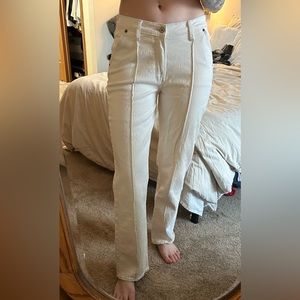 Abercrombie Curve Love The Baggy Mid Rise Jeans Long